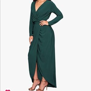 Womens long sleeve formal dress